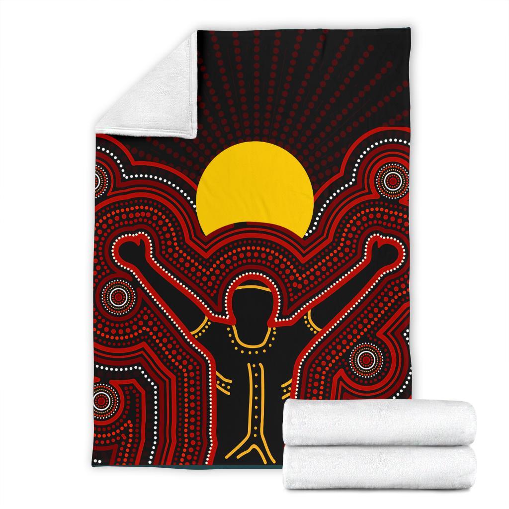 aboriginal-premium-blanket-the-sun-always-shines