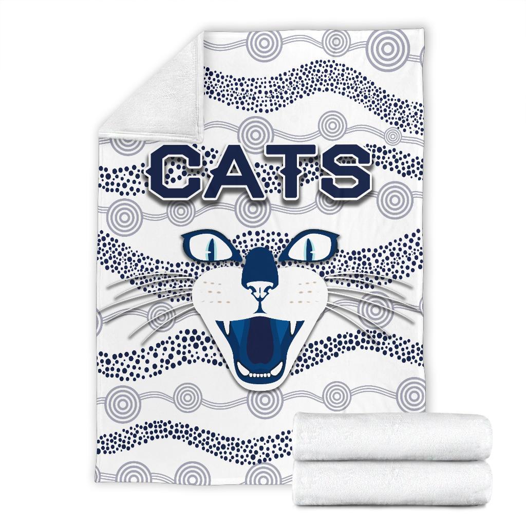 geelong-premium-blanket-cats-indigenous-white