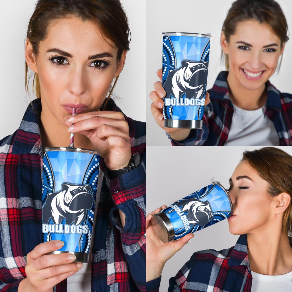 bulldogs-tumbler-indigenous-snappy