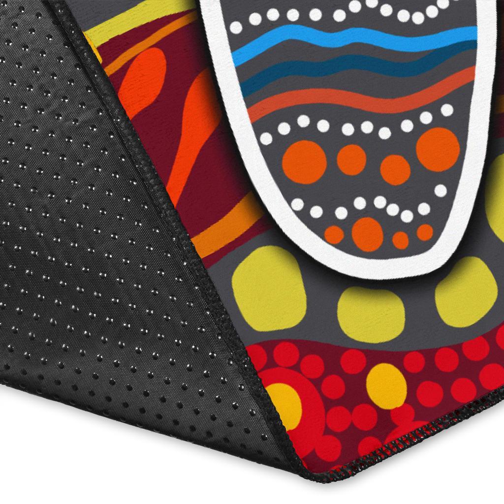 aboriginal-personalised-area-rug-indigenous-boomerang