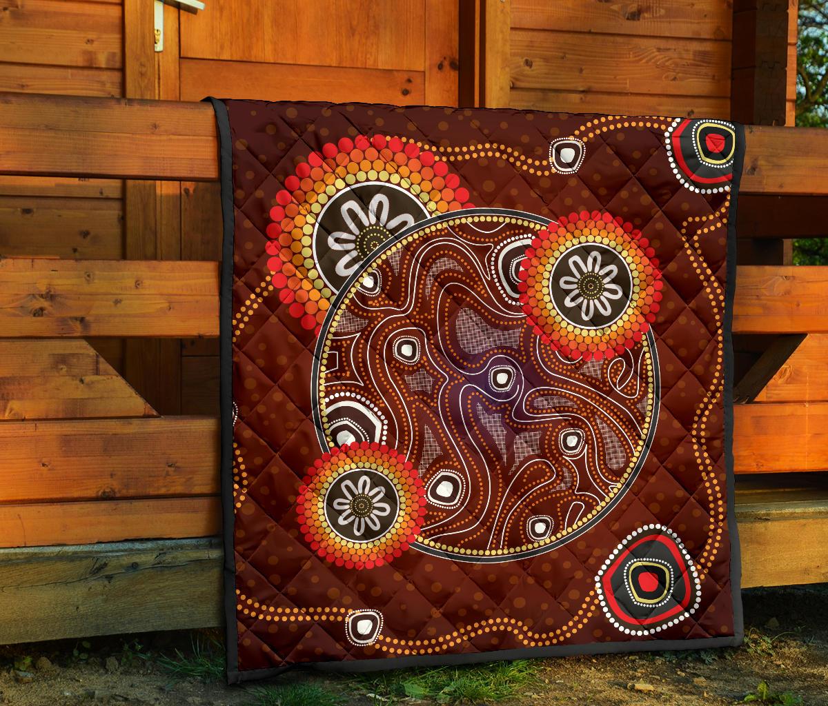 premium-quilts-aboriginal-dot-painting-quilts-ver12