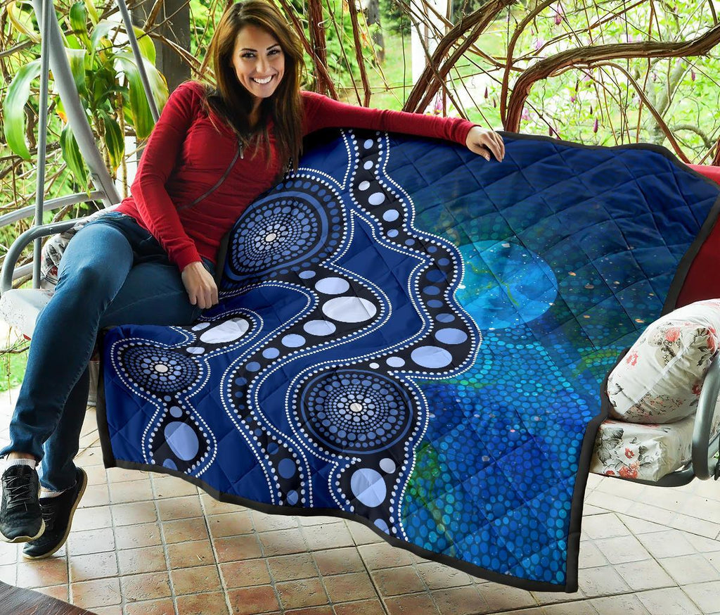 aboriginal-premium-quilt-australia-indigenous-flag-circle-dot-painting-art-blue