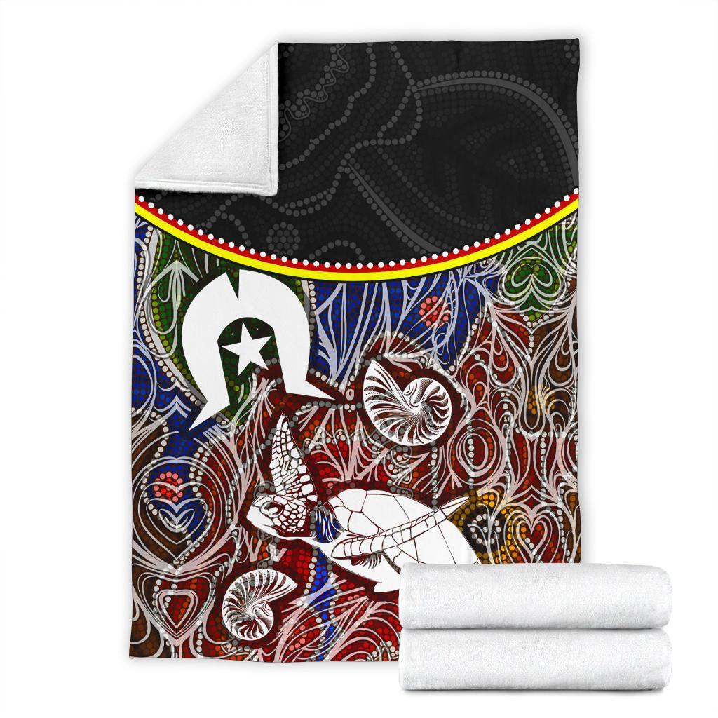 premium-blanket-aboriginal-dot-in-naidoc-week-style