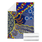 aboriginal-premium-blanket-australian-boomerang-dot-painting-art