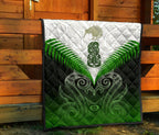 maori-manaia-premium-quilt-green