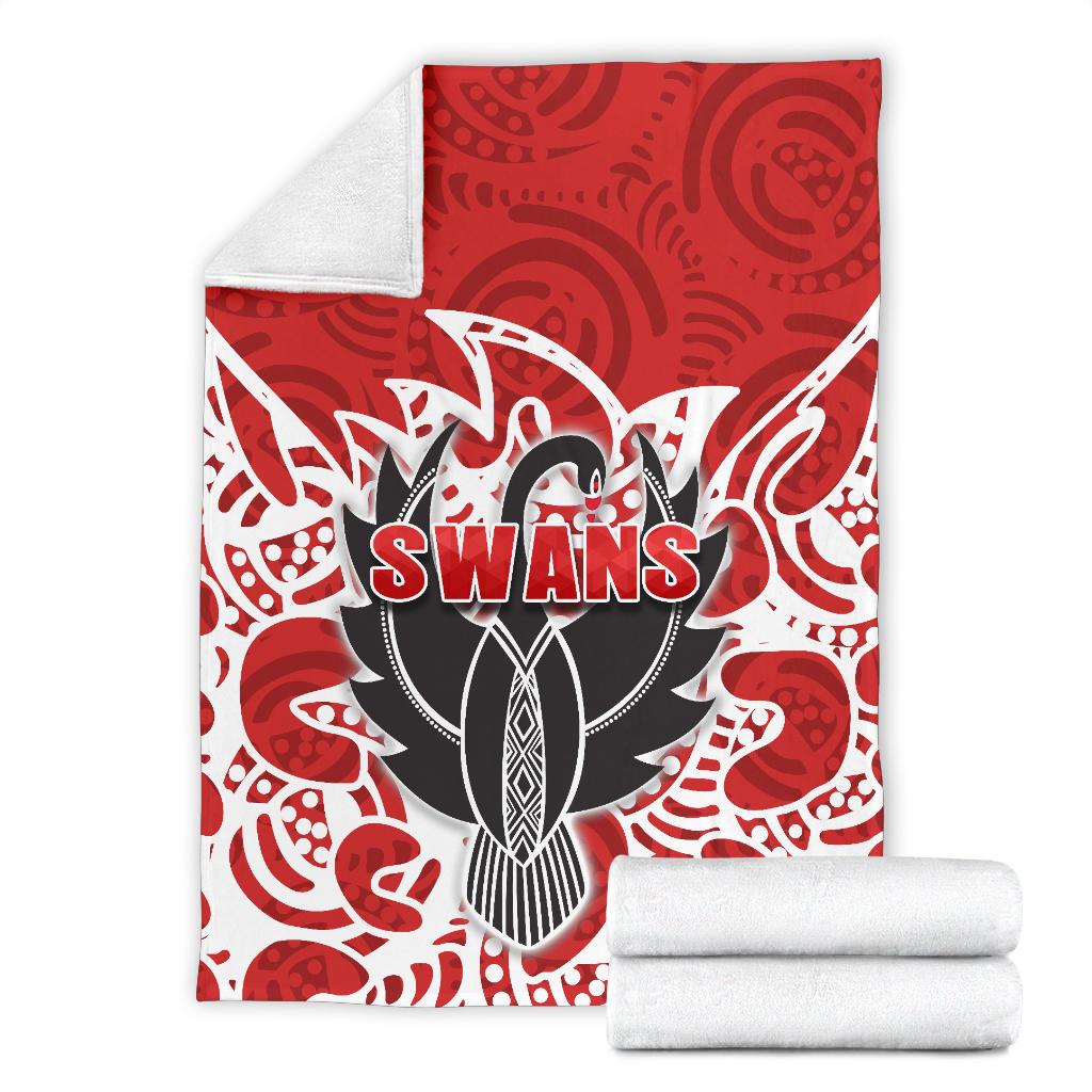 sydney-premium-blanket-simple-indigenous-swans