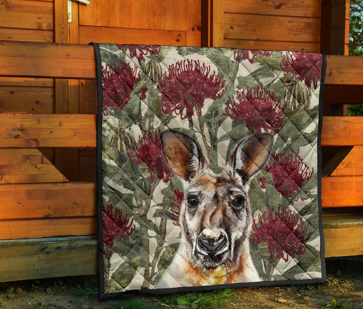 premium-quilts-kangaroo-quilts-waratah-painting