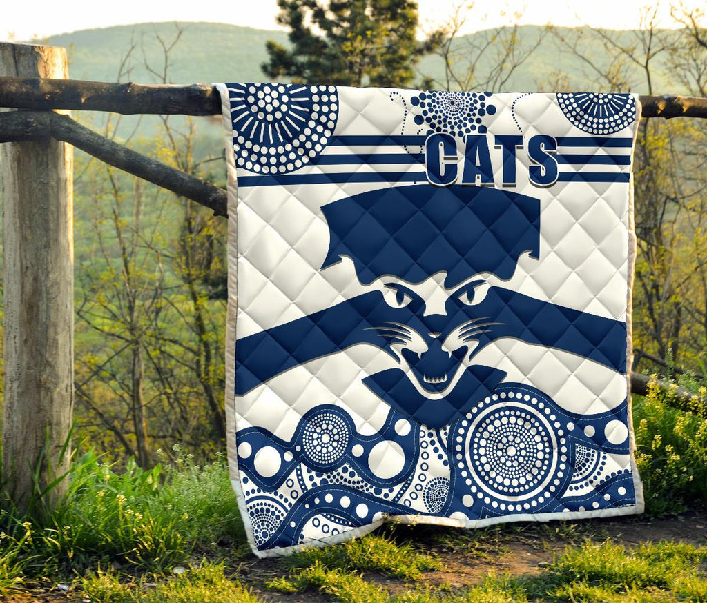 cats-premium-quilt-geelong-indigenous