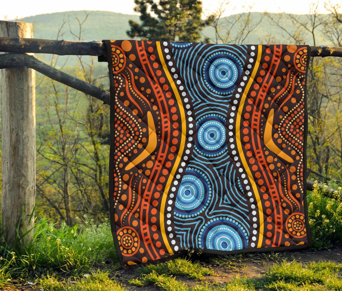 aboriginal-premium-quilt-boomerang-circle-dot-painting-art-ver01