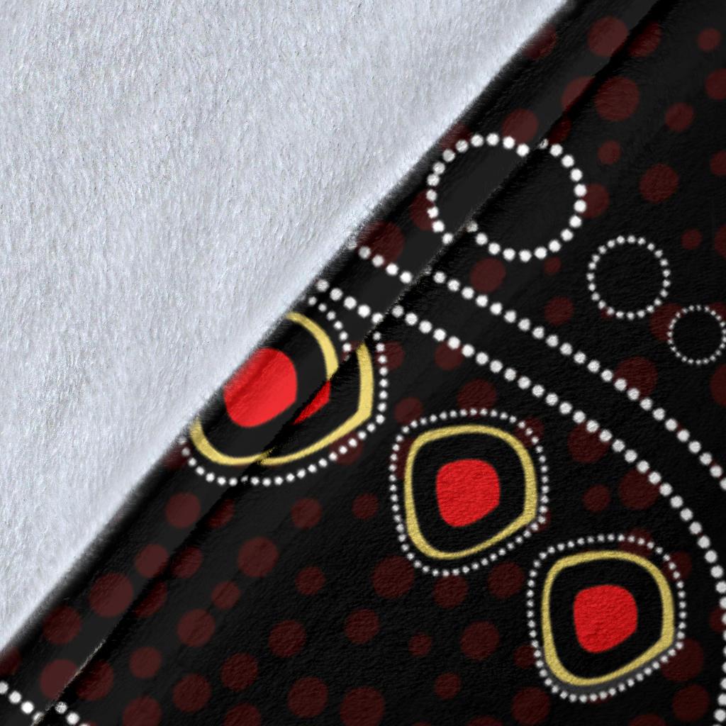 aboriginal-premium-blanket-australia-flag-dot-painting-art