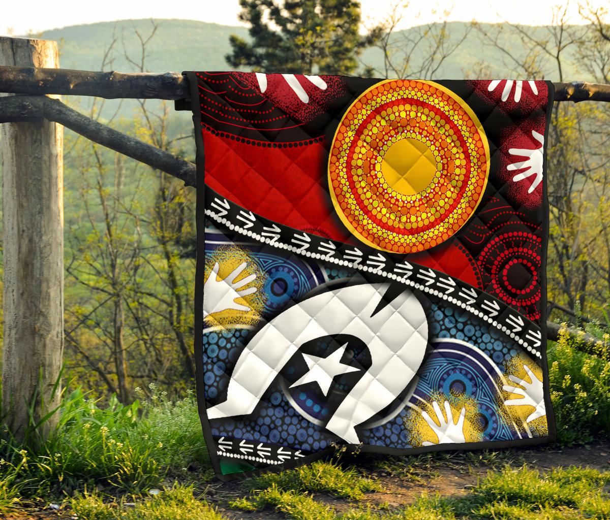 1saustralia-premium-quilt-australian-naidoc-aboriginal-and-torres-strait-island-flags