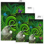 new-zealand-area-rug-koru-fern-mix-tui-bird-tropical-floral