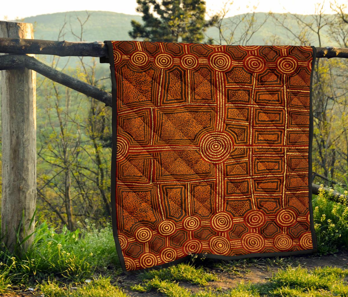 aboriginal-premium-quilt-australia-aboriginal-art-golden-farm