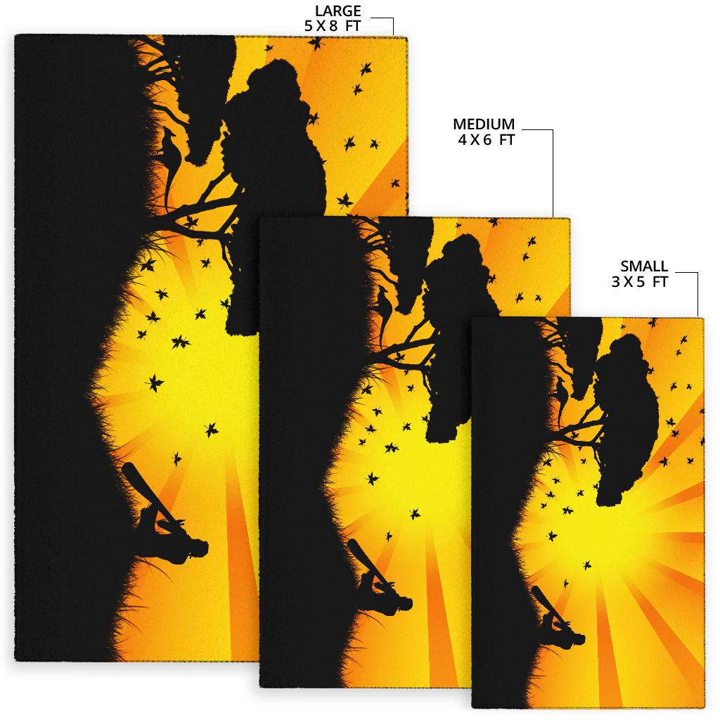 area-rug-didgeridoo-australia-rug-sunset-landscape-art