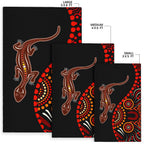aboriginal-area-rug-aboriginal-lizard-with-dot-painting-patterns
