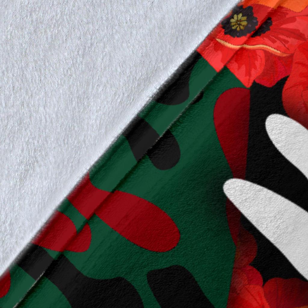 south-sydney-rabbitohs-premium-blanket-anzac-day-poppy-flower-vibes