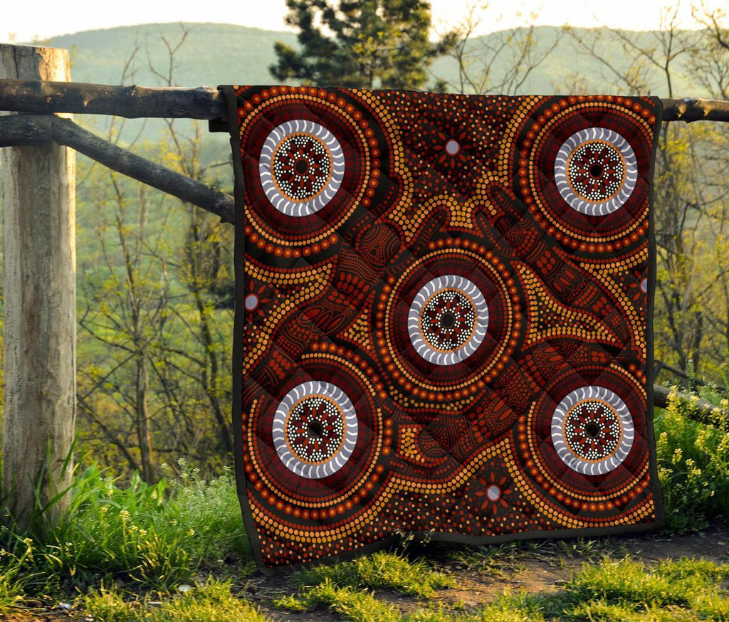 aboriginal-premium-quilt-aboriginal-human-dot-painting-art
