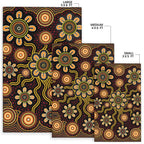 area-rug-aboriginal-flower-dot-painting