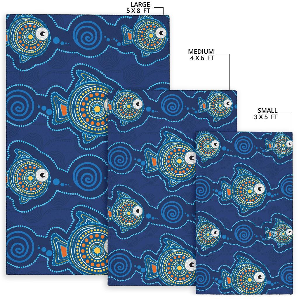 aboriginal-area-rug-indigenous-turtle-patterns