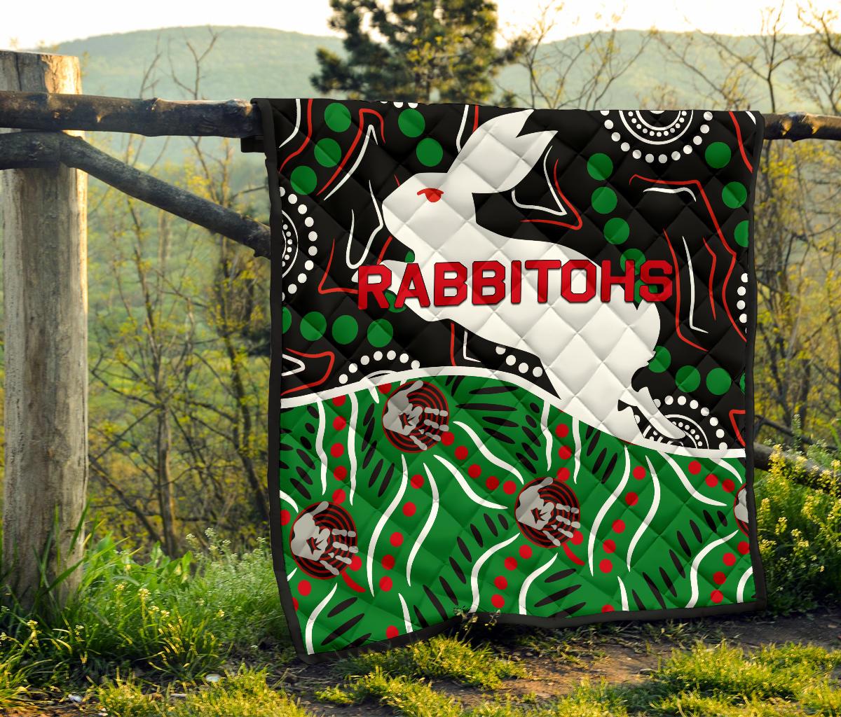 rabbitohs-premium-quilt-aboriginal