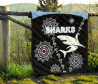 cronulla-premium-quilt-sharks-simple-indigenous-black