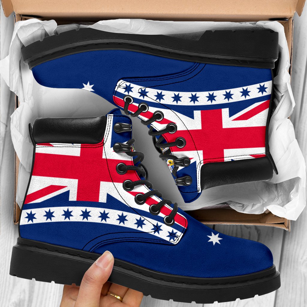 boots-aus-flag-boots-southern-cross-australian-coat-of-arms-unisex