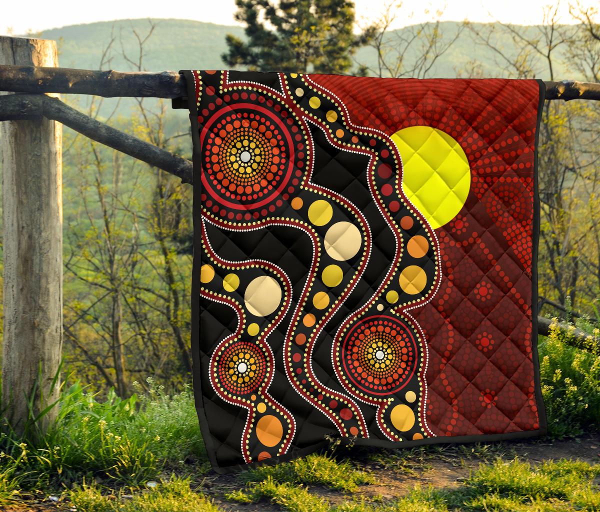 aboriginal-premium-quilt-australia-aboriginal-lives-matter-flag-circle-dot-painting-art-quilt