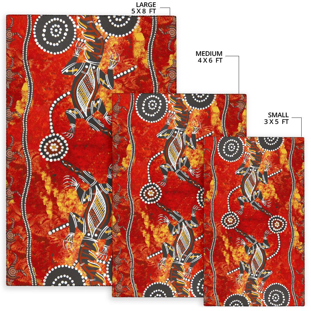 aboriginal-area-rug-crocodile-and