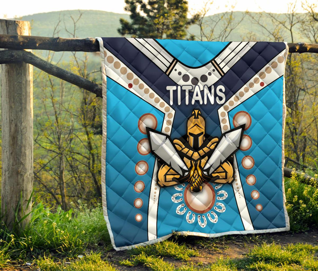 gold-coast-premium-quilt-titans-gladiator-simple-indigenous