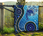 aboriginal-premium-quilt-dolphin-and-aboriginal-dot-patterns