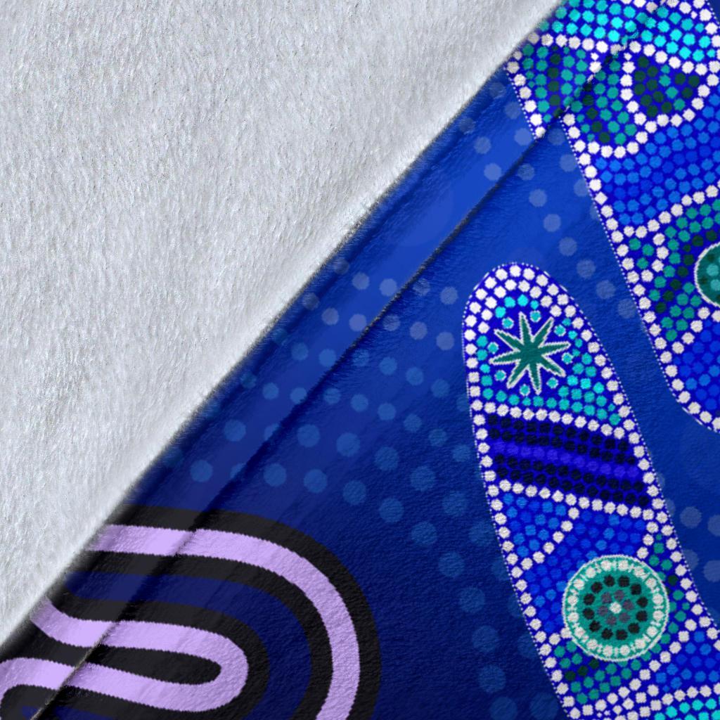 aboriginal-premium-blanket-boomerangs-and-dot-painting-art-ver02