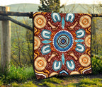 aboriginal-premium-quilt-indigenous-circle-dot-painting-ver02