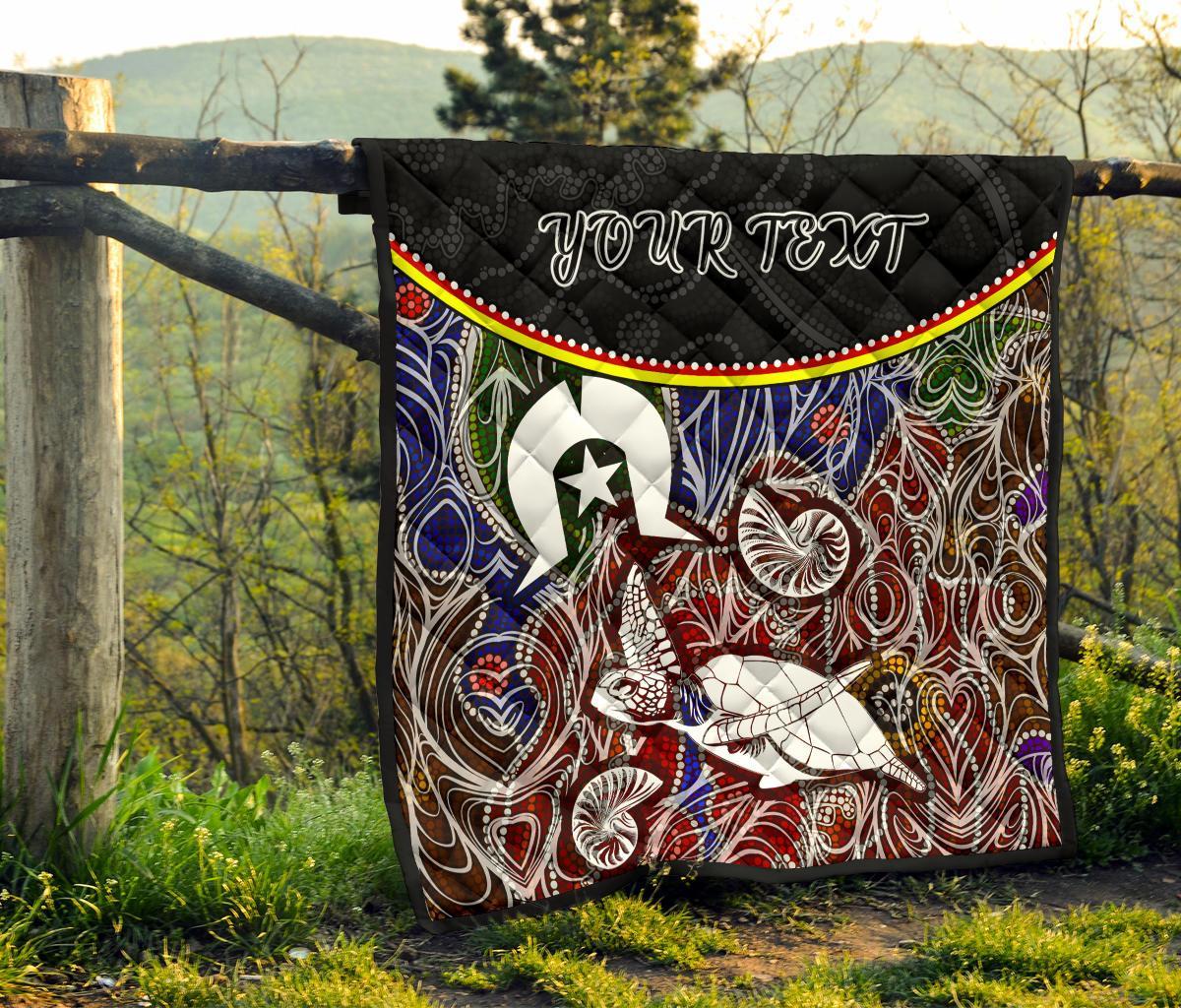 personalised-premium-quilt-aboriginal-dot-in-naidoc-week-style