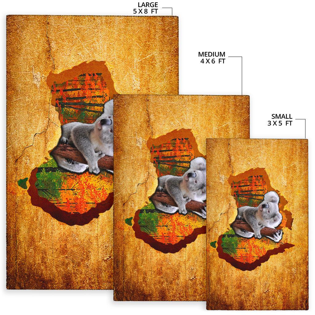 area-rug-koala-rug-australia-map
