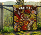 custom-aboriginal-premium-quilt-kangaroo-and-lizard-dot-painting-art
