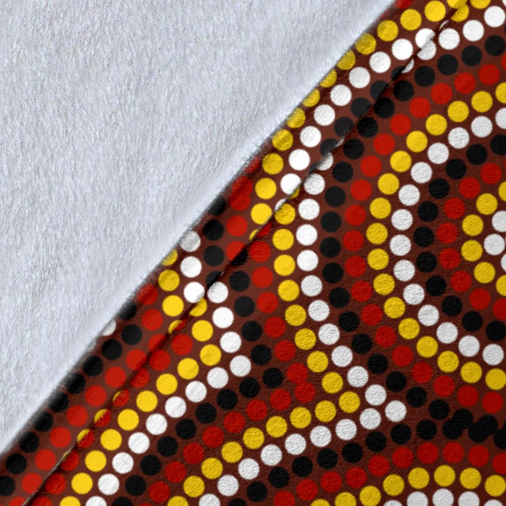 aboriginal-premium-blanket-lizard-dot-painting-patterns