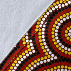 aboriginal-premium-blanket-lizard-dot-painting-patterns