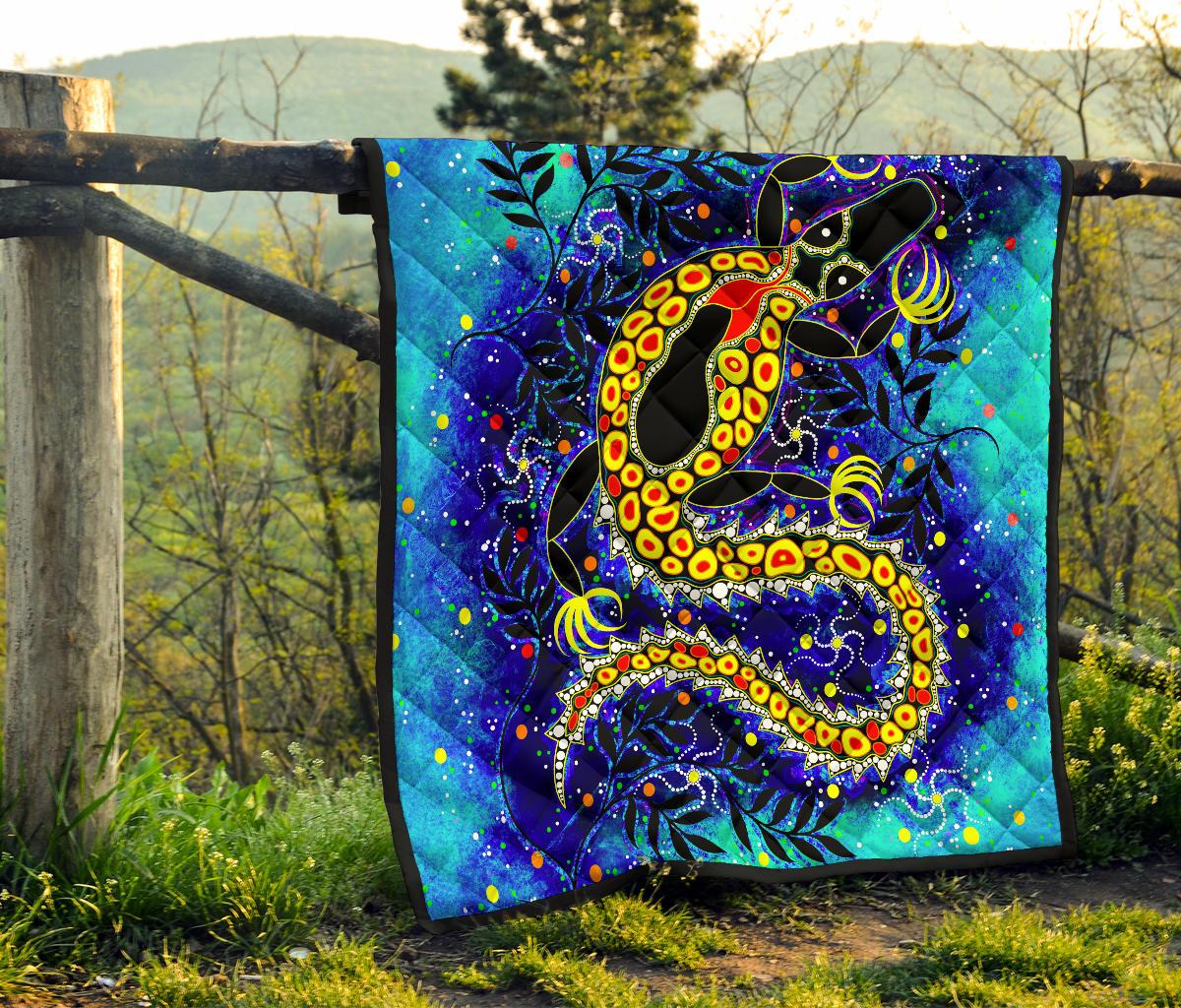 aboriginal-premium-quilt-indigenous-crocodile