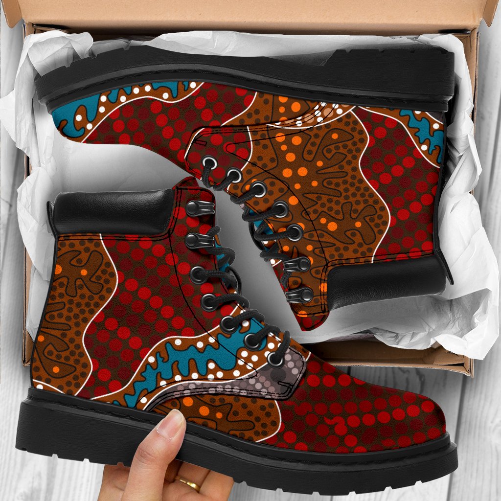 aboriginal-boots-dot-painting-all-season-ver06