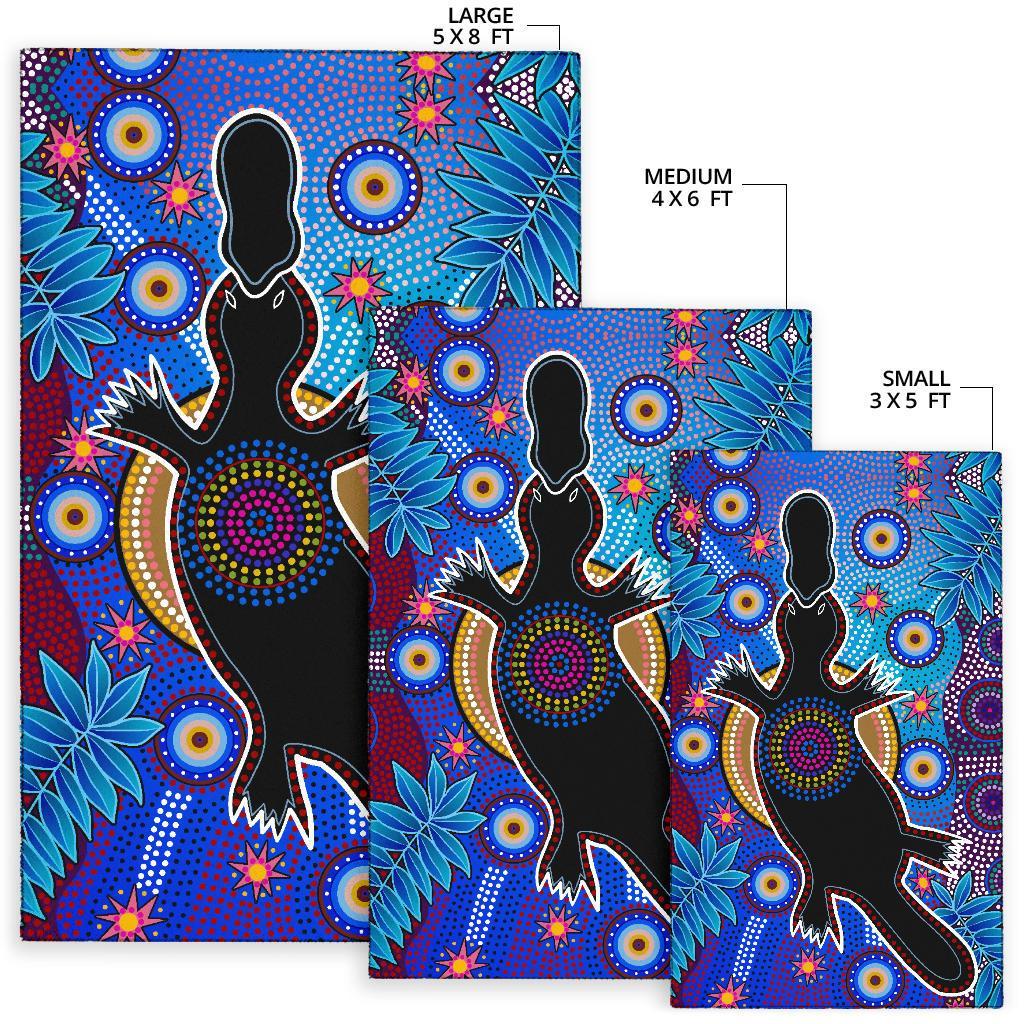 aboriginal-area-rug-indigenous-platypus