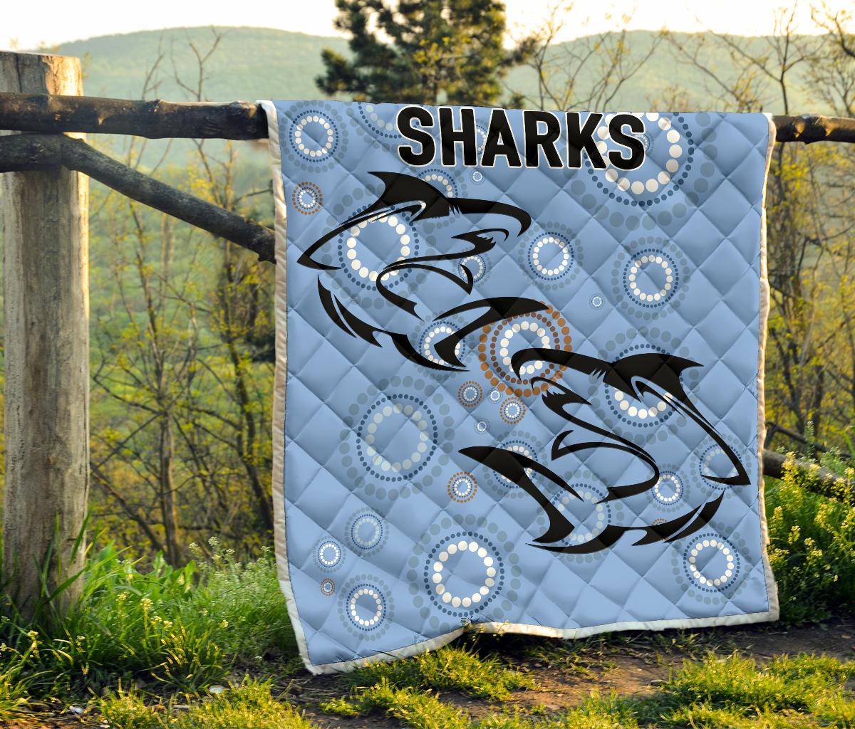 cronulla-premium-quilt-sharks-unique-indigenous