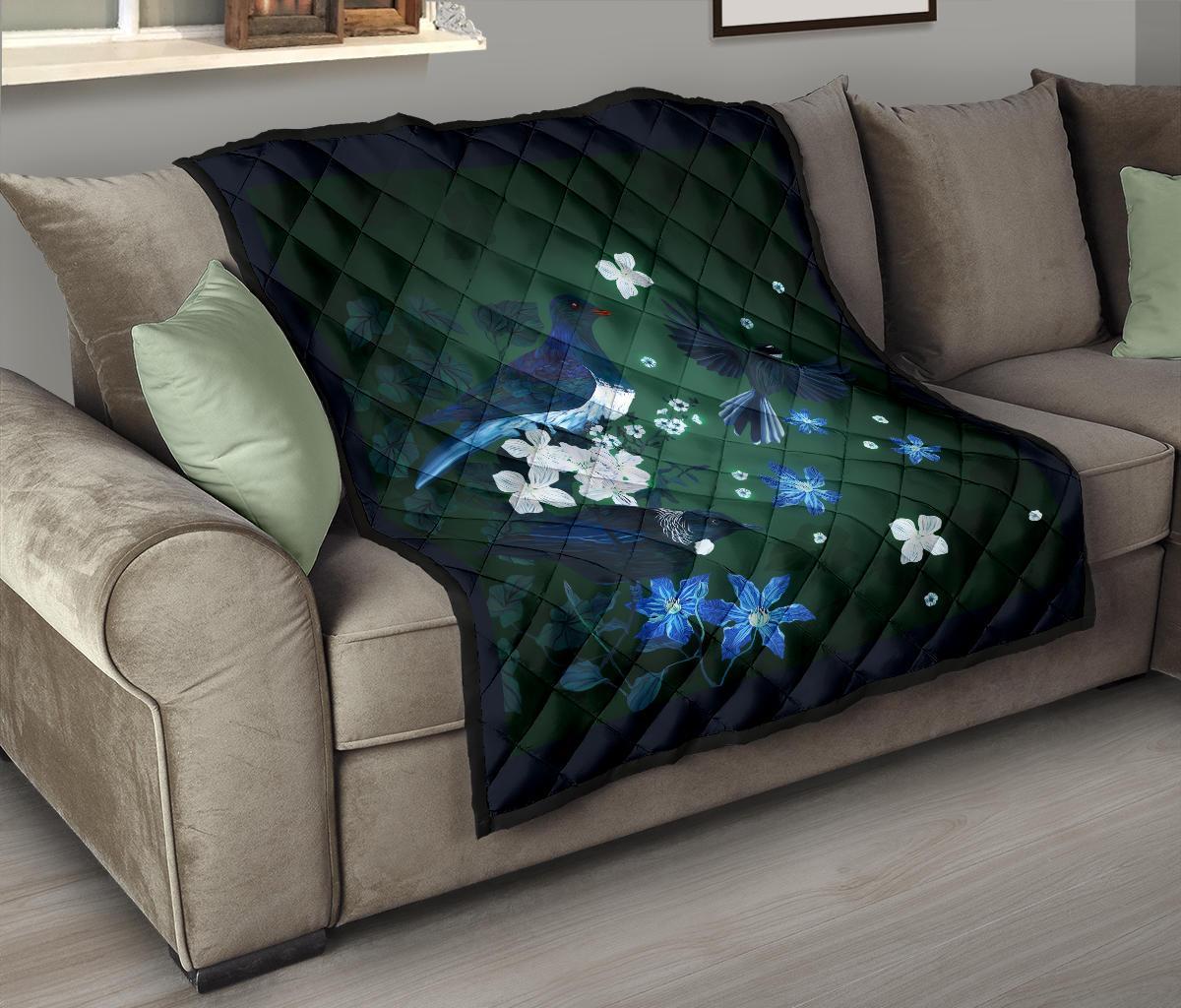 native-bird-new-zealand-quilt