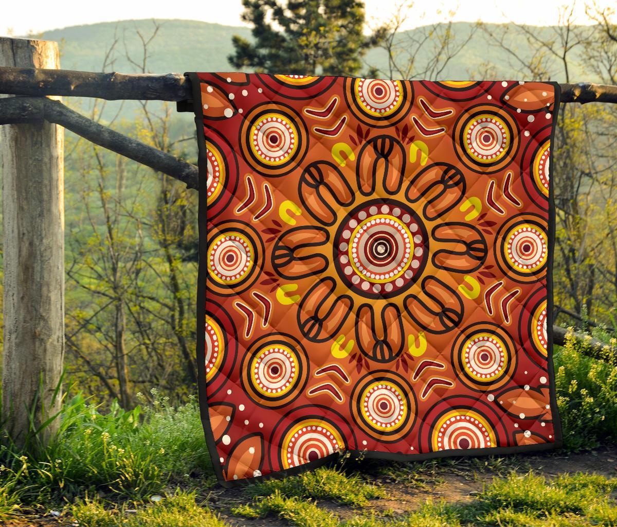 aboriginal-premium-quilt-circle-flowers-patterns-ver01