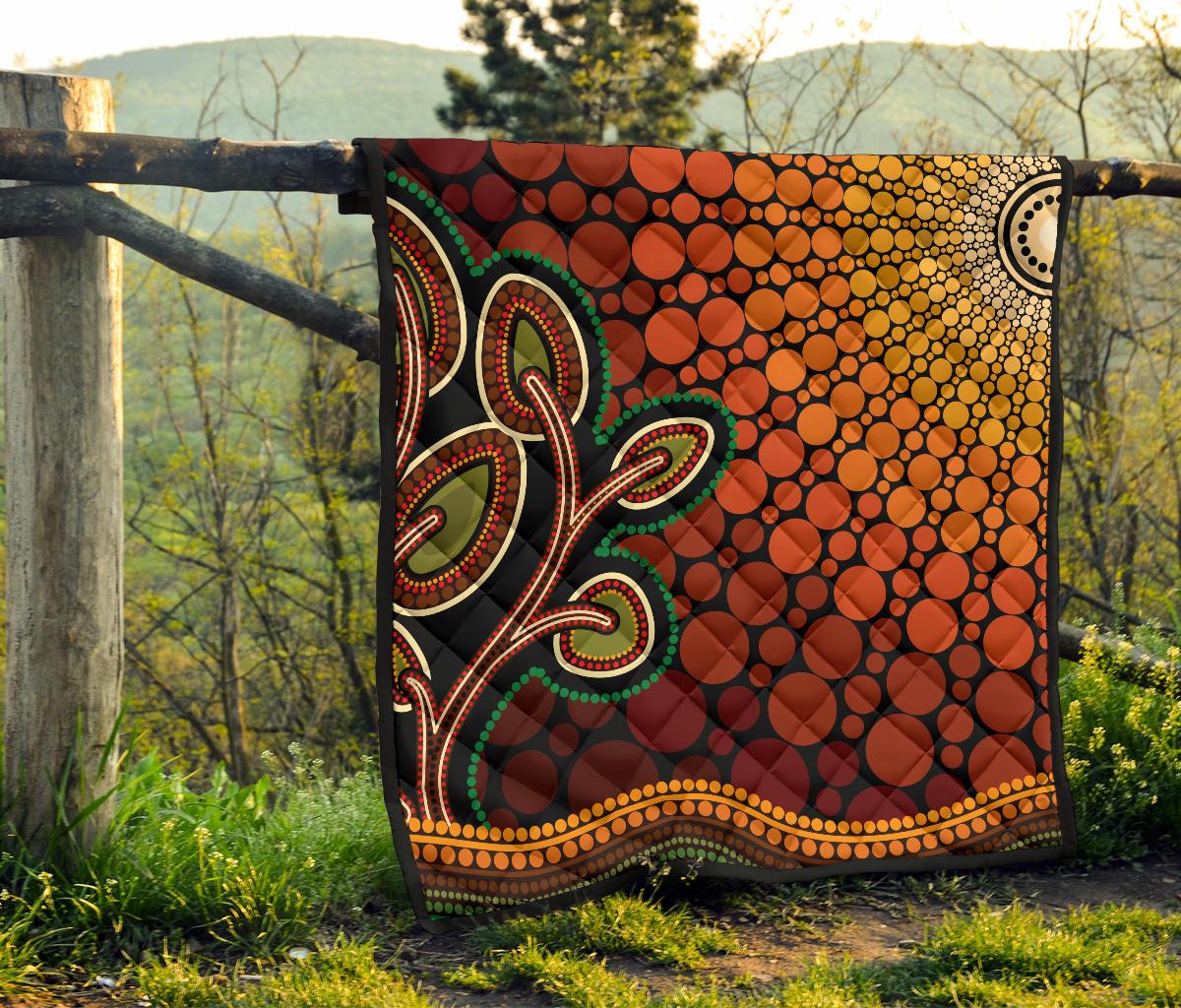 aboriginal-premium-quilt-australian-aboriginal-sunset