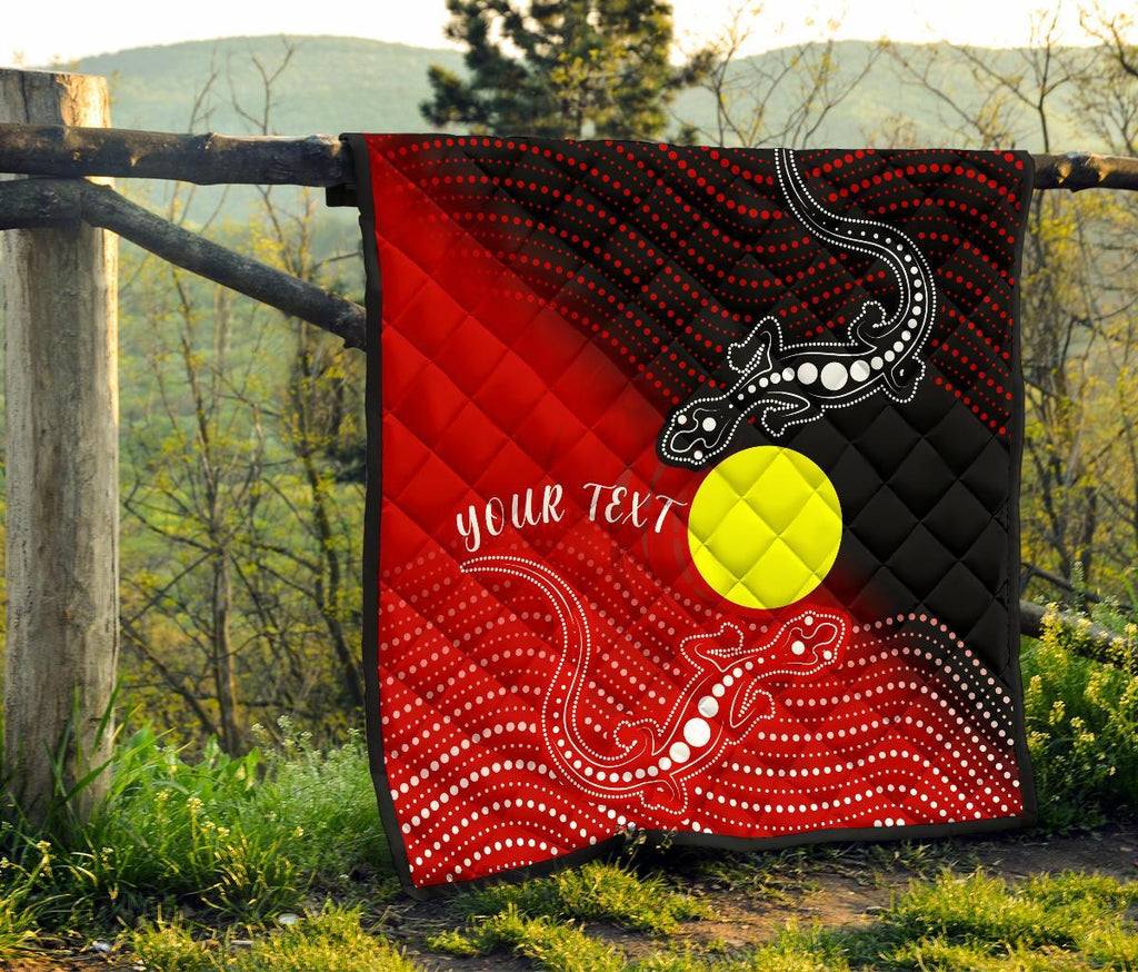 customaboriginal-premium-quilt-two-indigenous-lizard