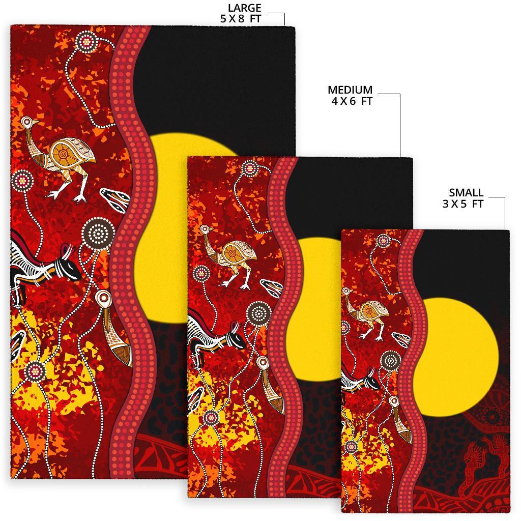 aboriginal-area-rug-red-indigenous-flag