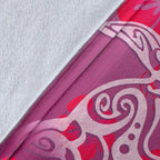 pink-turtle-hibiscus-premium-blanket