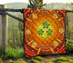 aboriginal-premium-quilt-turtle-circle-dot-painting-art