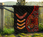 aboriginal-premium-quilt-aboriginal-boomerangs-with-dot-painting-pattern