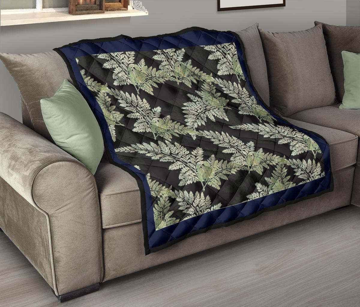 fern-leaves-design-quilt